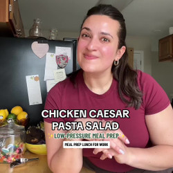 Chicken Caesar Pasta Salad