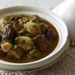 Lamb, Shallot And Date/Apricot Tagine
