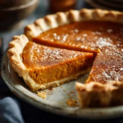Homemade Fresh Pumpkin Pie Recipe