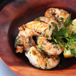 Grilled Shrimp With Garlic And Lemon