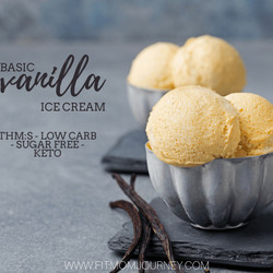 Basic Trim Healthy Mama Vanilla Ice Cream (thm:s)