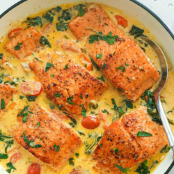 Creamy Tuscan Salmon