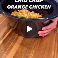Chili Crisp Orange Chicken