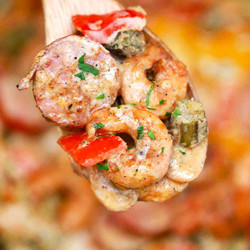 Cajun Shrimp And Sausage