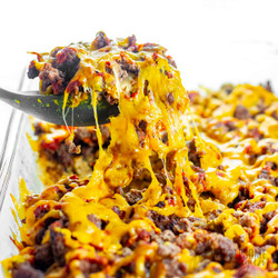 Keto Cheeseburger Casserole