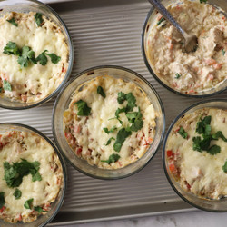 Green Chile Chicken Bakes