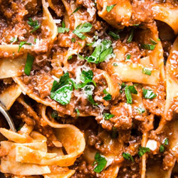 Walnut And Lentil Bolognese