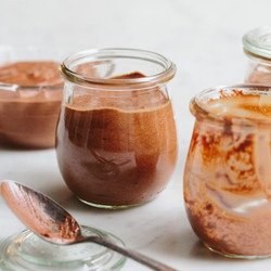 Salted Butter Caramel-chocolate Mousse