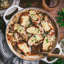 French Onion Chicken Bake