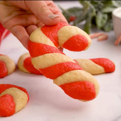Peppermint Candy Cane Cookies