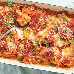 Bloemkool Pizza Schotel