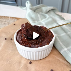 2 Minute Protein Brownie