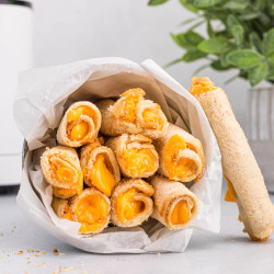 Air Fryer Grilled Cheese Roll Ups