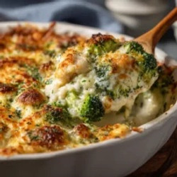 Low Carb Chicken Broccoli Alfredo Bake