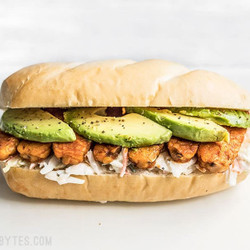 Buffalo Tempeh Sandwiches