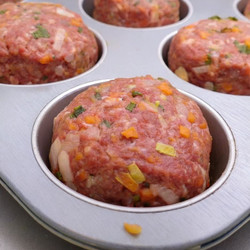 Mini Meatloaf Muffins