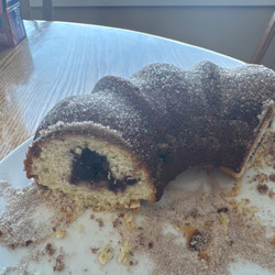One-Bowl Jam Doughnut Cake