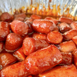 Hot Dog Burnt Ends