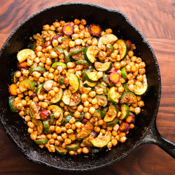Zucchini And Chickpea Tagine