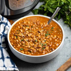 Instant Pot Black Eyed Peas