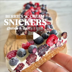 Berries 'n' Cream Snickers Recipe