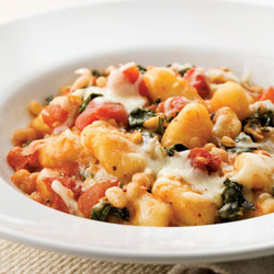 Skillet Gnocchi With Chard &amp; White Beans