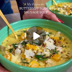 Butternut Squash Sausage Soup