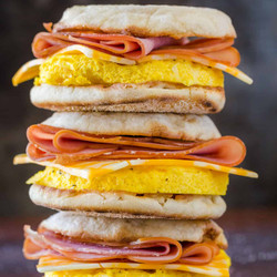 Freezer Breakfast Sandwiches