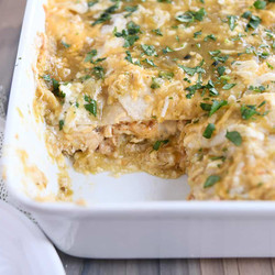 Easy Chicken Enchilada Casserole