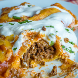 Ground Beef Enchiladas