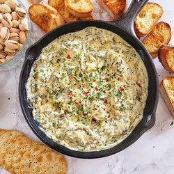 Spinach Artichoke Cheese Dip - Instant Pot And Oven Option