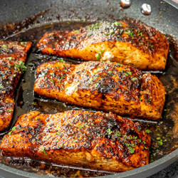Cajun Honey Butter Salmon