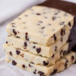 Chocolate Chip Shortbread Cookies
