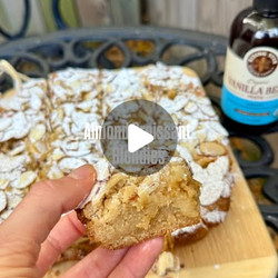 Almond Croissant Blondies