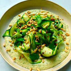 Courgette, Pine Nuts &amp; Ricotta