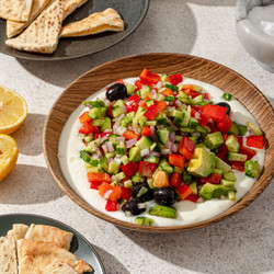 Easy Labneh Salad