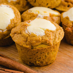 Pumpkin Cream Cheese Muffins