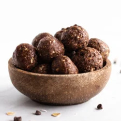 No Bake Low Fodmap Peanut Butter Brownie Bites