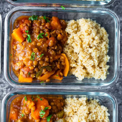Moroccan Instant Pot Lentils