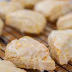 Easy Citrus Cream Scones