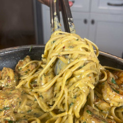 Creamy Shrimp Scampi