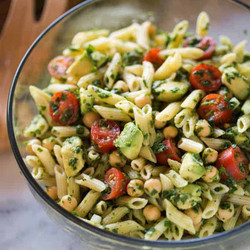 Spinach Avocado Pasta Salad