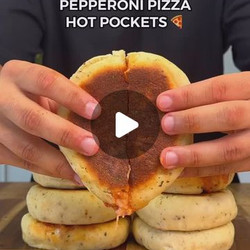High Protein Pepperoni Pizza Hot Pockets