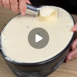 Peach And Condensed Milk "ice-cream".