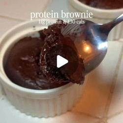 High-protein Brownie Bowl