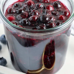 Homemade Blueberry Sauce