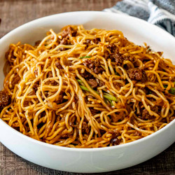 Chili Garlic Beef Noodles