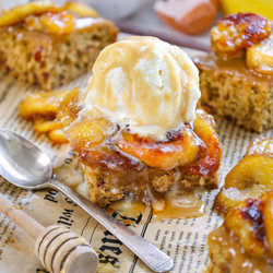Banana Fosters Sticky Date Pudding