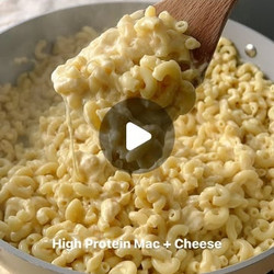 Creamy High Protein Mac + Cheese