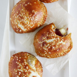 Brie And Jam Pretzel Hand Pies